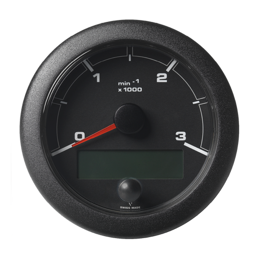 OceanLink Tachometer 3000RPM 85mm Black - A2C1065660001