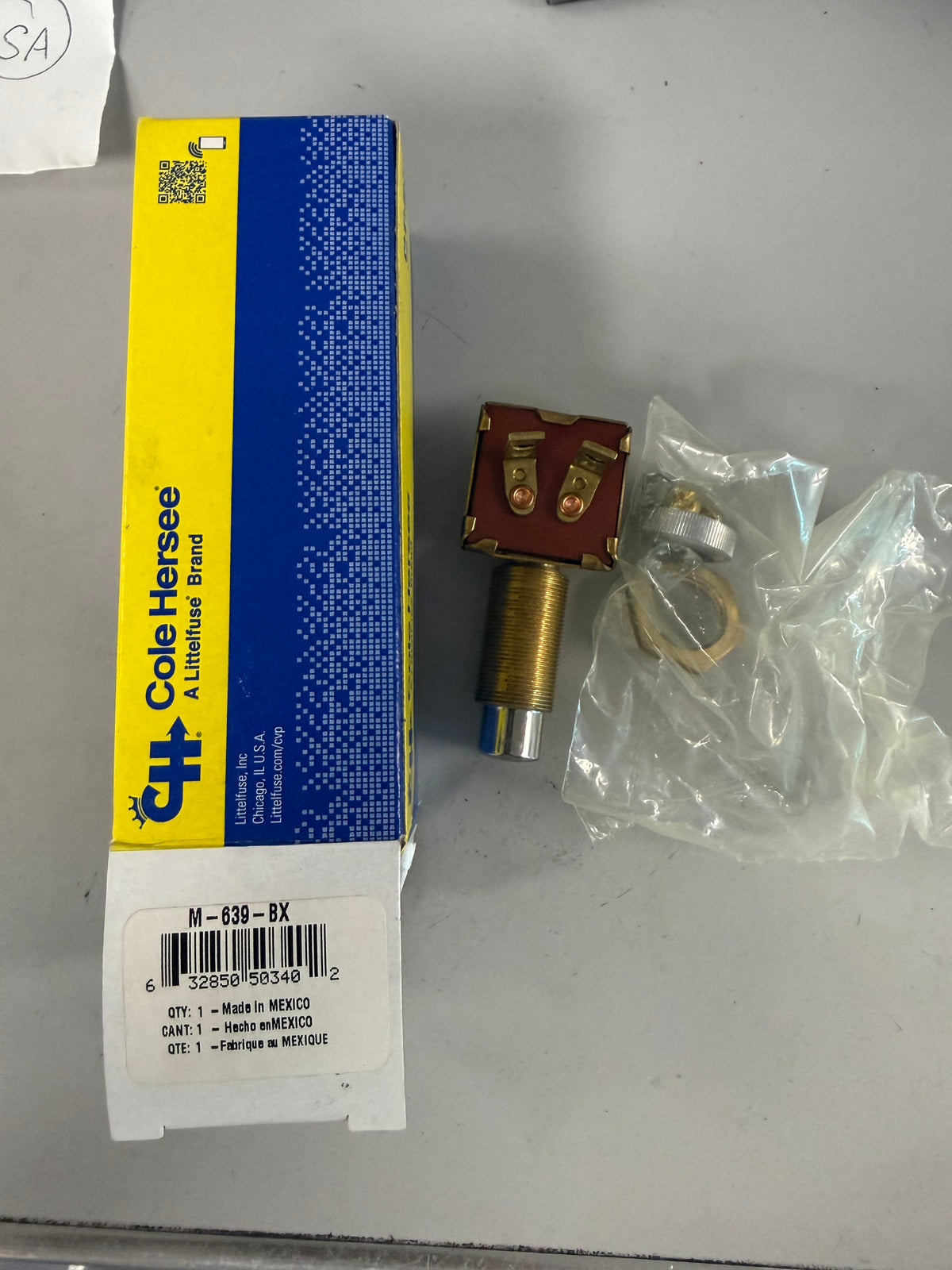 Cole Hersee Push Button Switch M-639-BX