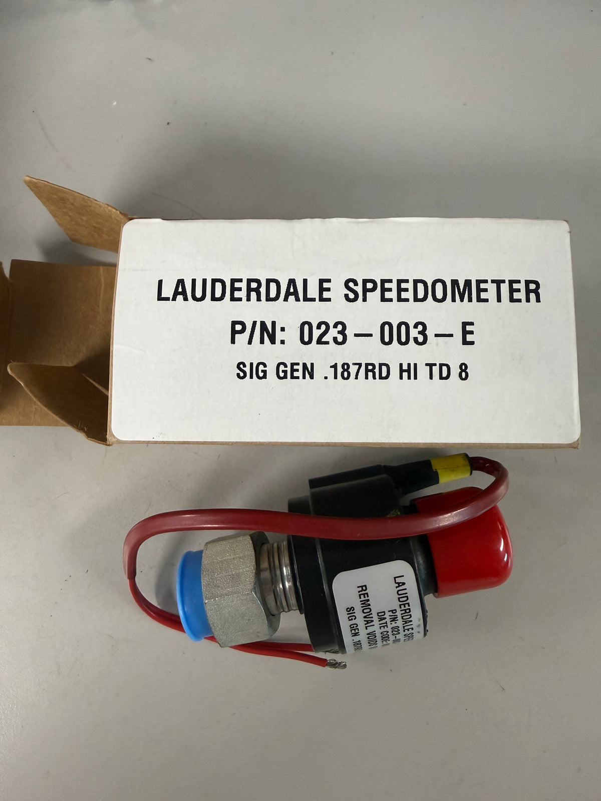 8-pulse signal generator with part number 023-003-E mechanical-to-electrical signal sender