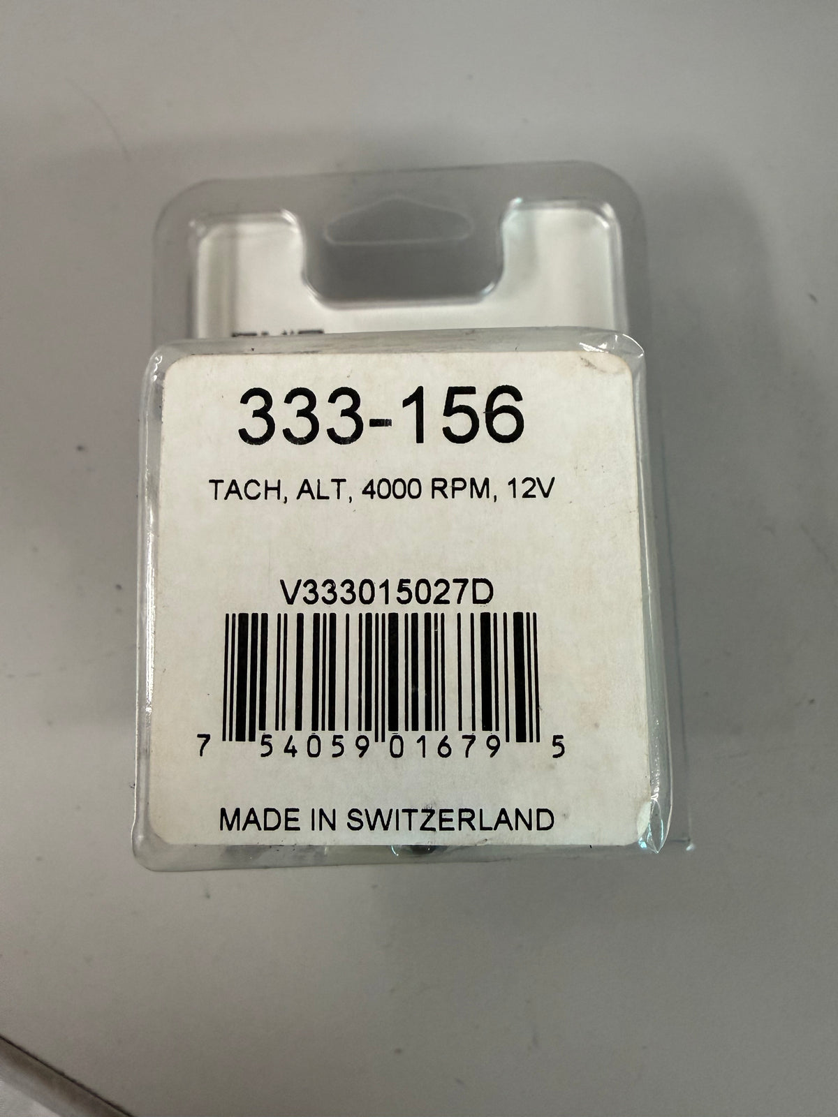 VDO 333-156 Vision Black Series Electrical Programmable Tachometer