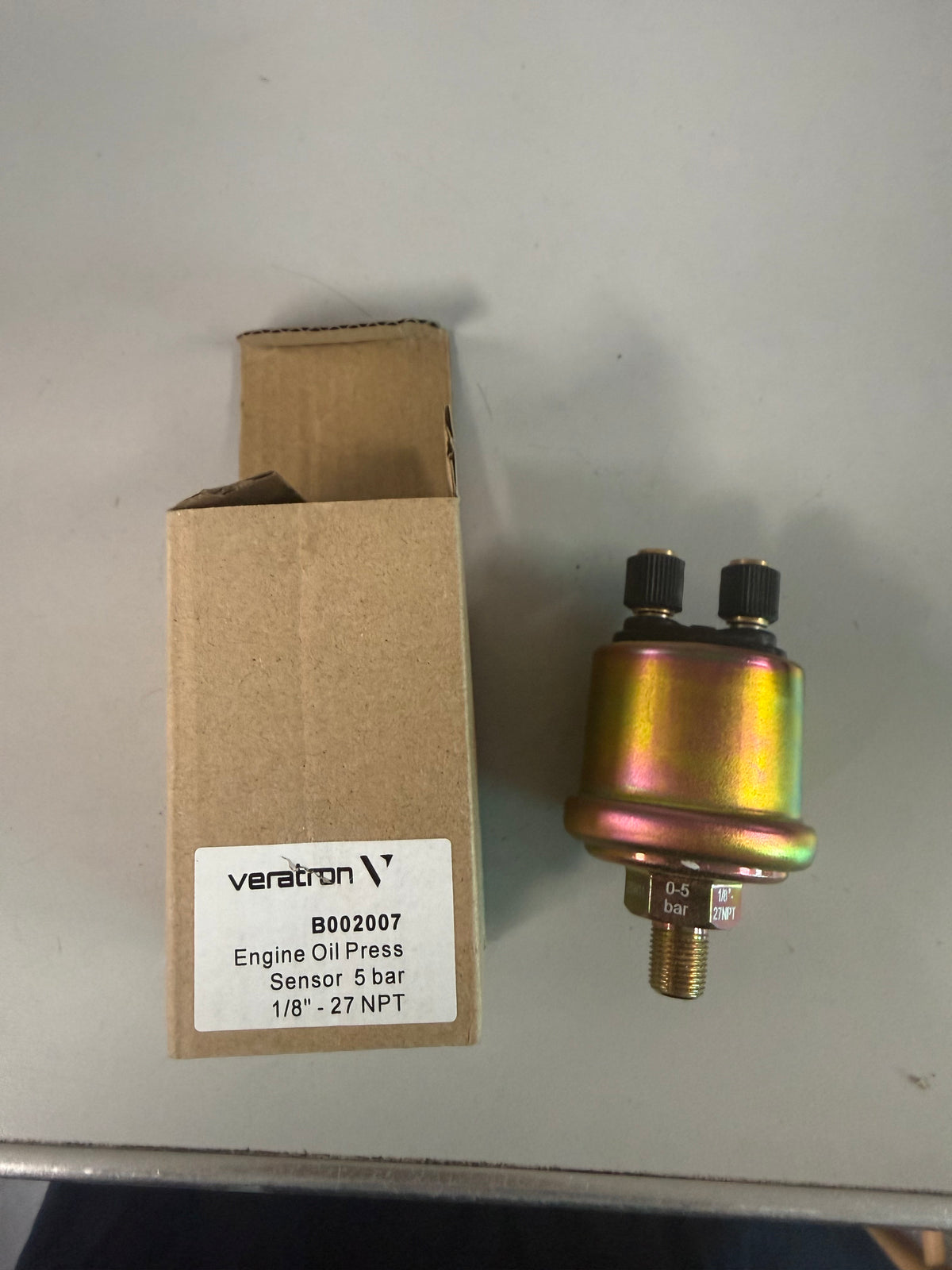 Veratron Pressure Sender 80 Psi ( 5 Bar ) 1/8 Npt FG #B002007
