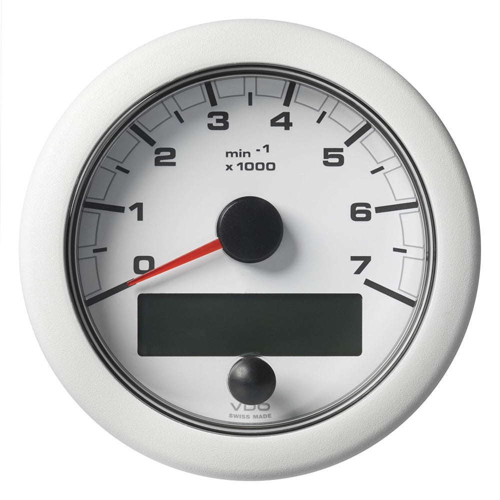Veratron 3-3/8" (85MM) OceanLink® NMEA 2000® Tachometer - 7000 RPM - White Dial & Bezel - A2C1065820001