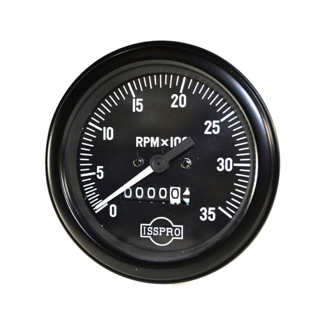 ISSPRO Mechanical Tachometer Gauge 3500 RPM 3-3/8 in. - R8599