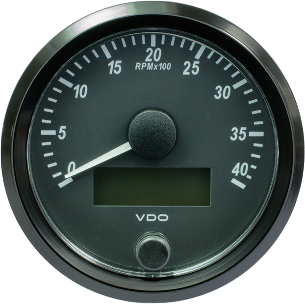 SingleViu 80 mm 4000 U/min Drehzahlmesser ohne Kabelbaum - A2C3832990001