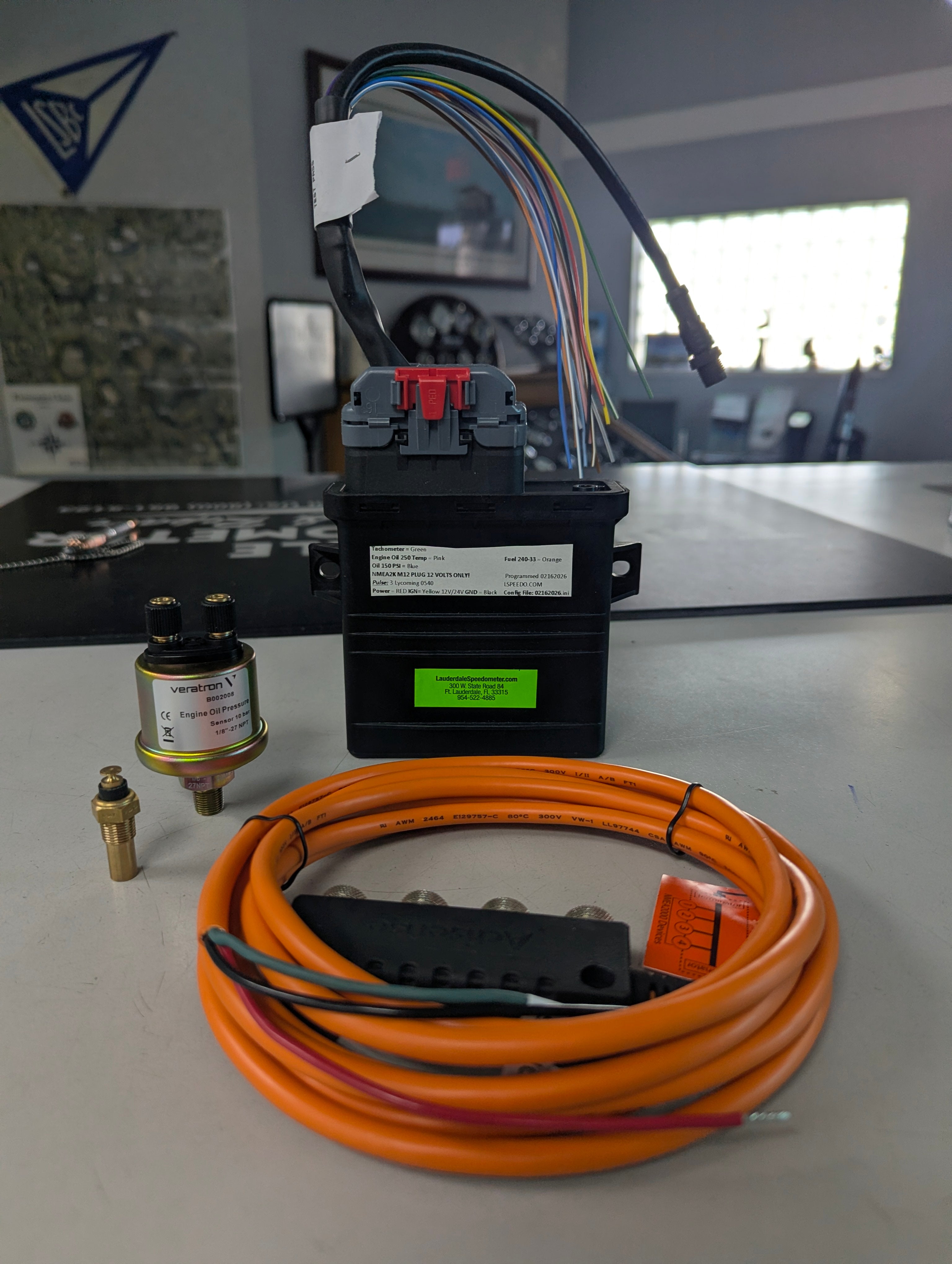 Lycoming 0540 Pacemaker NMEA2000 Conversion Kit – Lauderdale ...