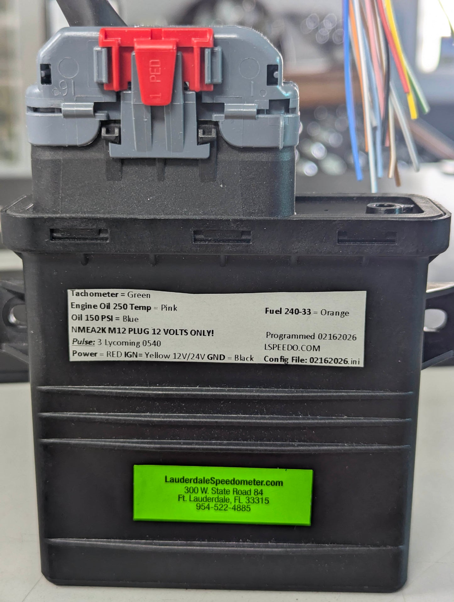 Lycoming 0540 Pacemaker NMEA2000 Conversion Kit