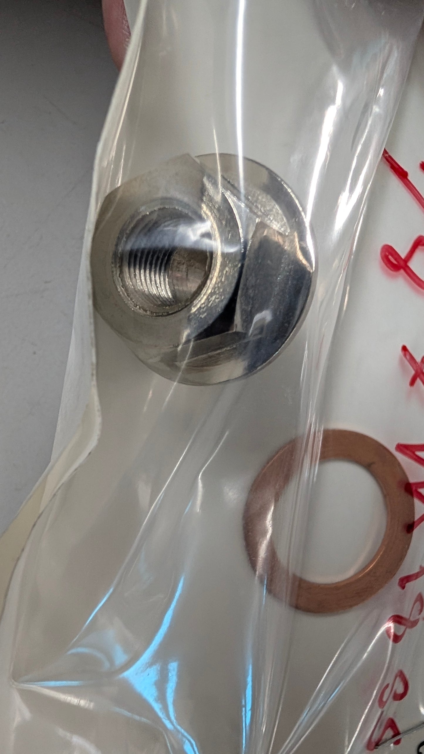 1/8 x M18 Stainless Steel Adapter