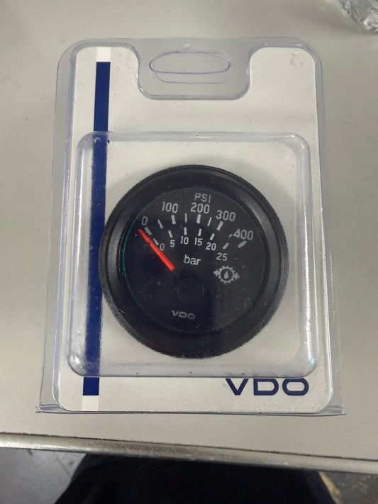 VDO Cockpit International Gen 2 400PSI/30Bar Oil Pressure Gauge #350-94000