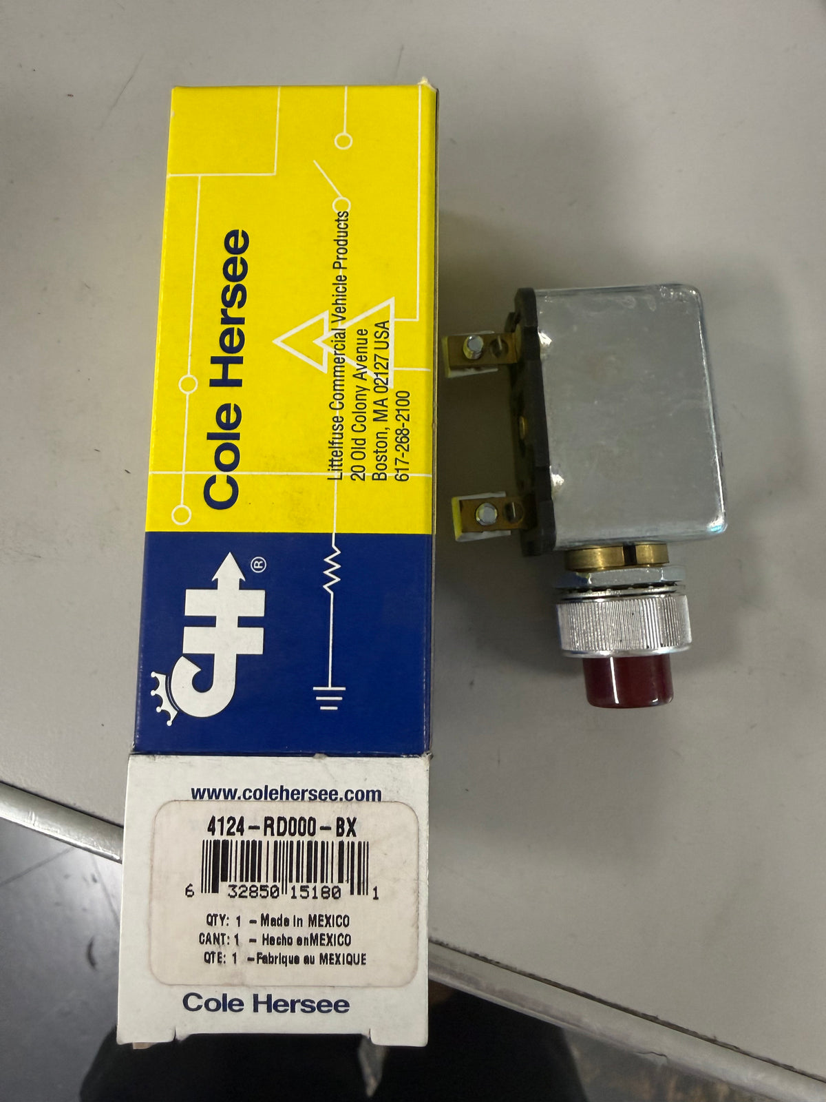 Cole Hersee Dual Alarm 24V (4124-RD000-BX)