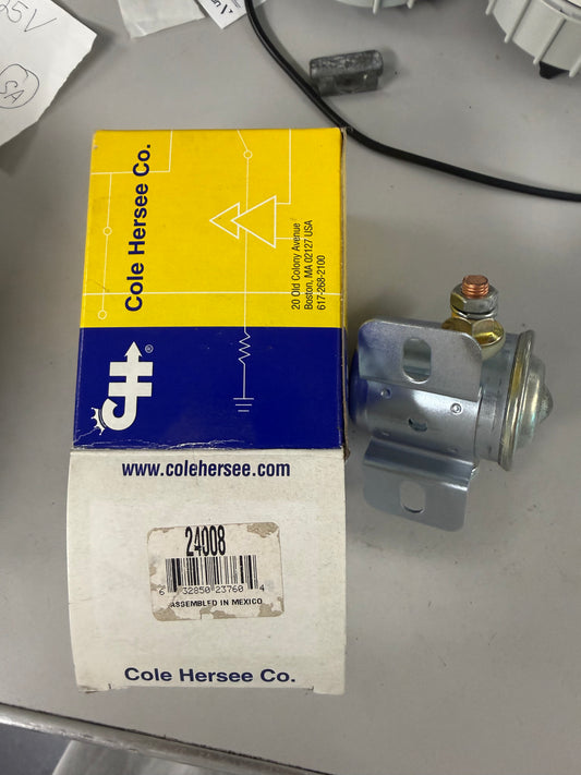 Cole Hersee 24008 heavy-duty 24V SPST Intermittent Duty Solenoid