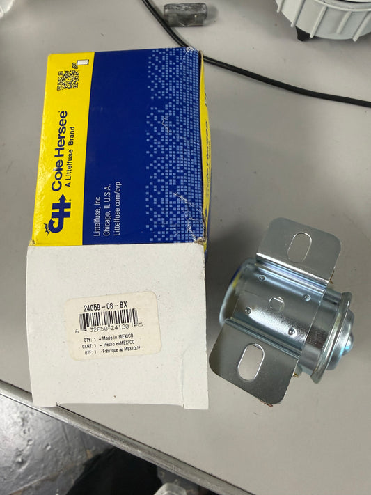 Cole Hersee 24059-08-BX heavy-duty 12V SPST Continuous Duty Solenoid