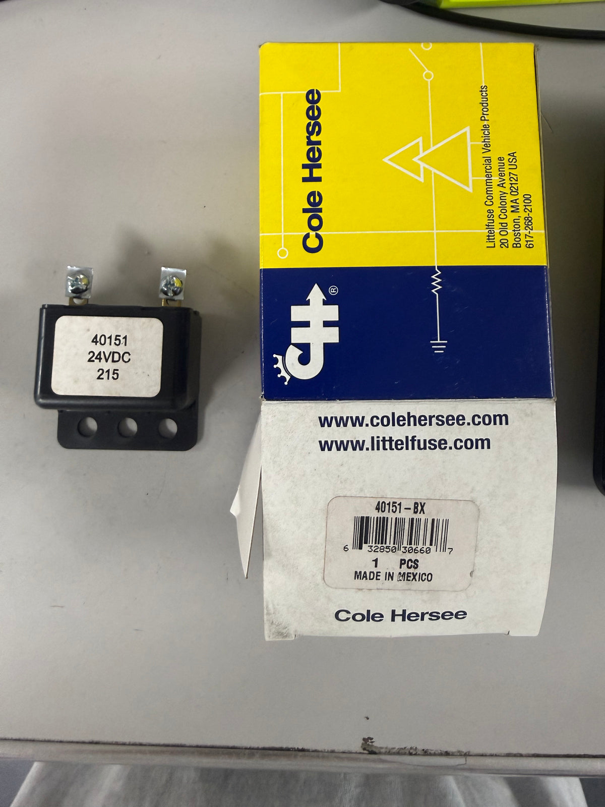 Cole Hersee 40151-BX heavy-duty 24V DC Universal Electromechanical Alarm Buzzer