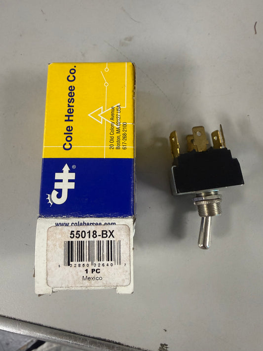 Cole Hersee 55018-BX heavy-duty Double-Pole, Double-Throw (DPDT) Toggle Switch