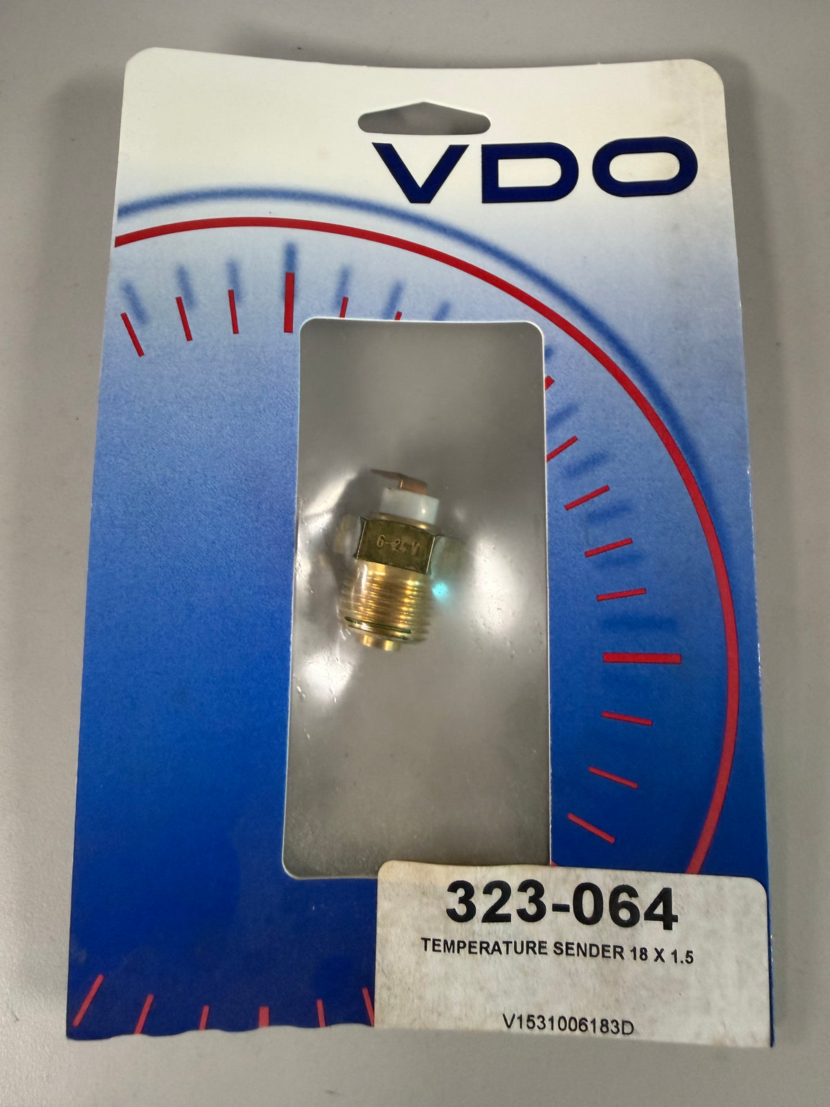 VDO 323-064 single-station electrical fluid temperature sending unit