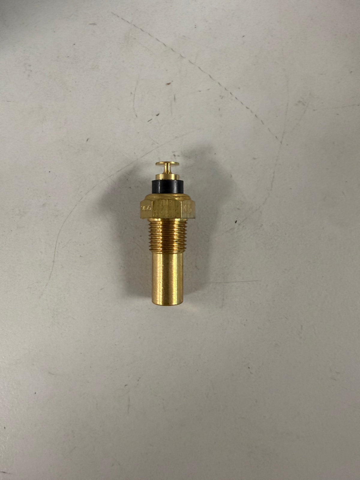 VDO 323-095 electrical fluid temperature sending unit calibrated for a lower temperature ceiling of 250°F / 120°C
