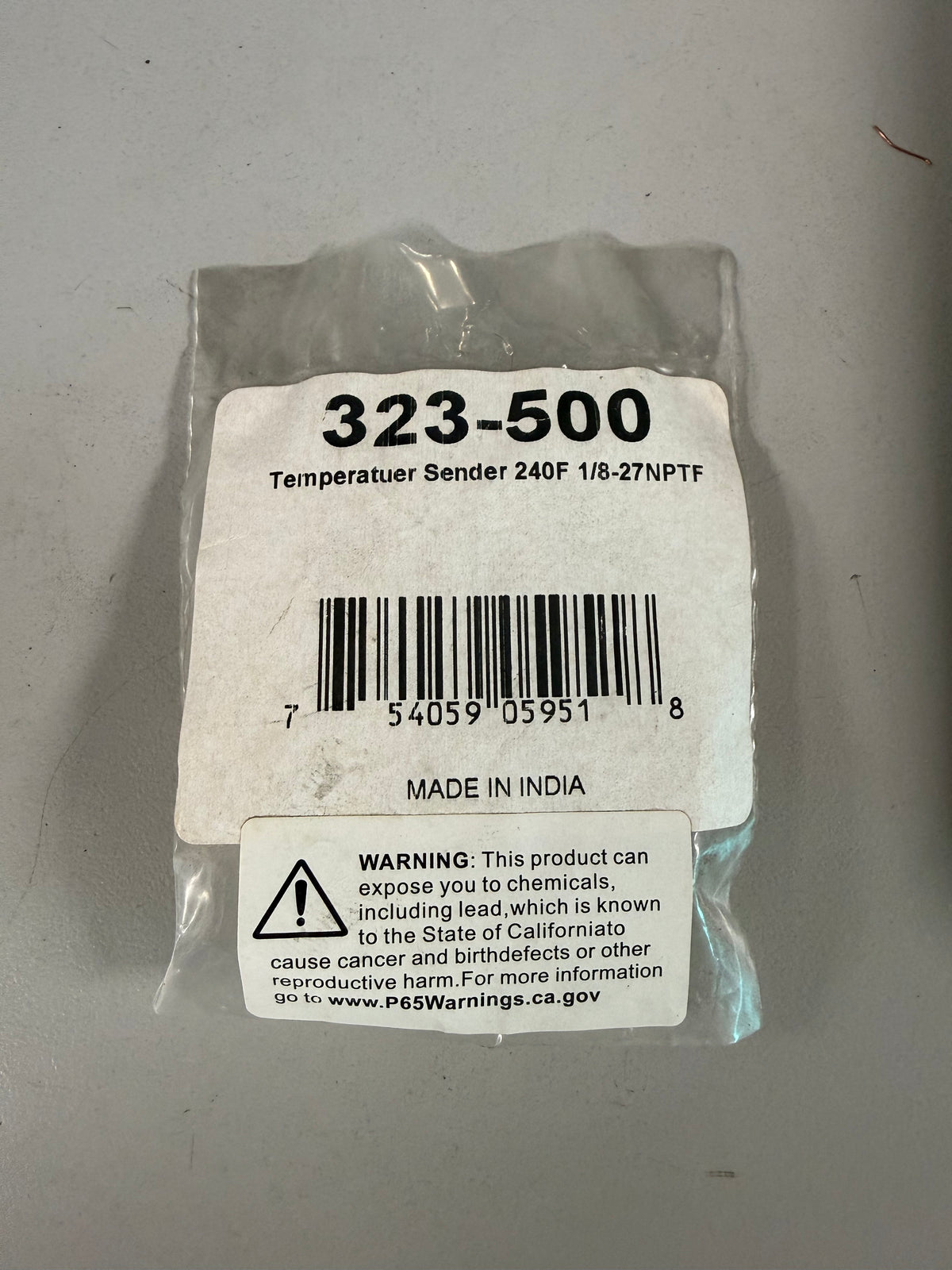VDO 323-500 electrical water temperature sending unit