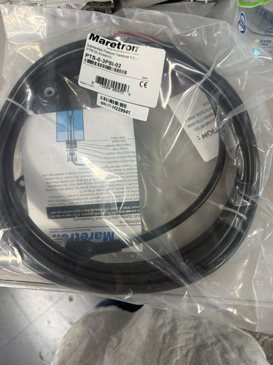 Maretron PTS-0-3PSI-02 submersible hydrostatic pressure transducer