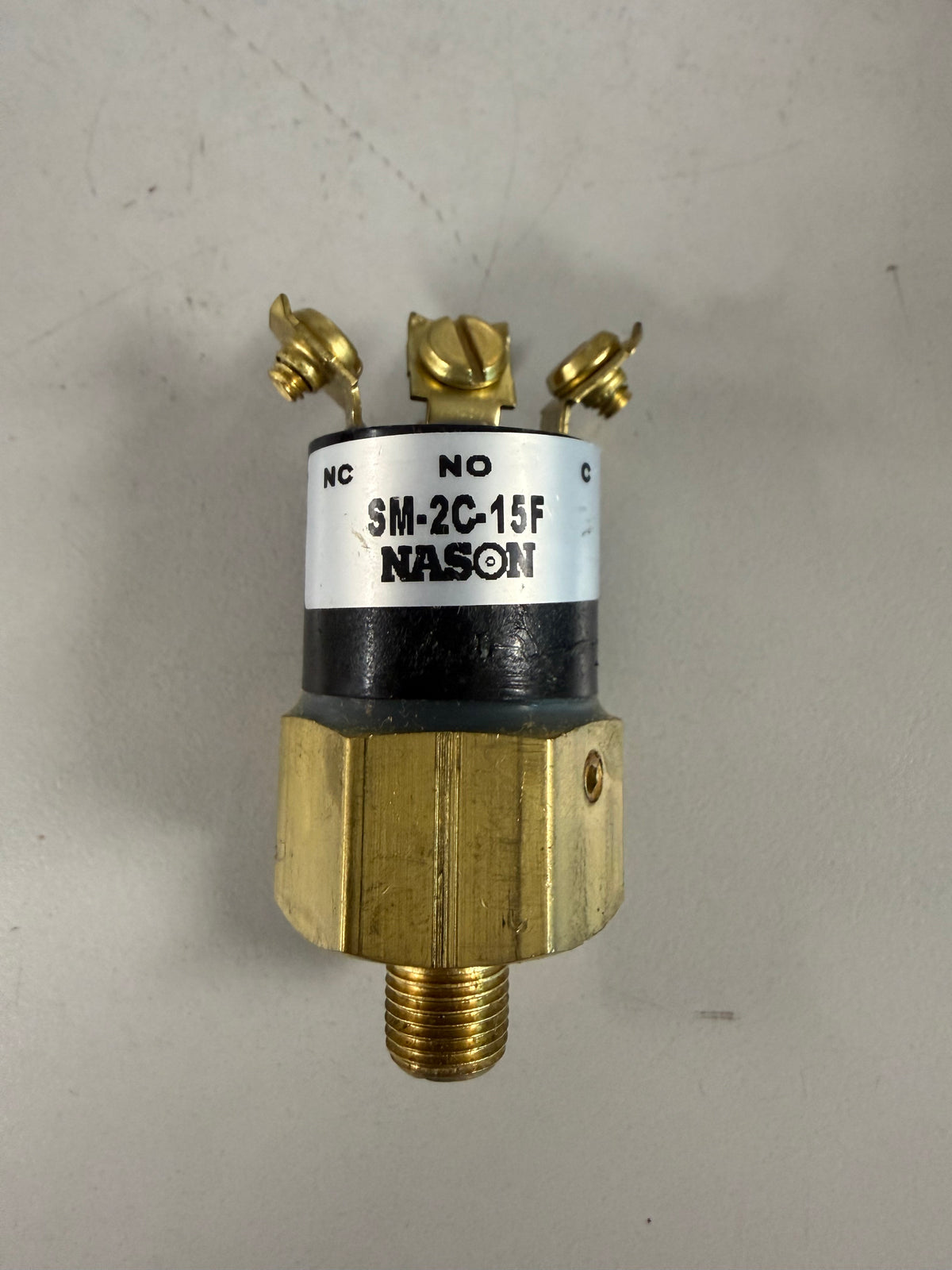 Nason SM-2C-15F is a factory-preset, low-pressure snap-action switch