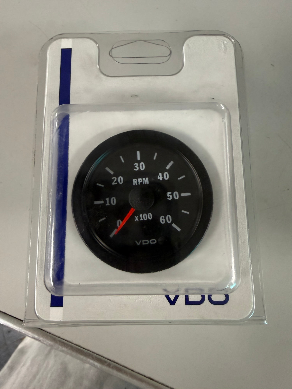 VDO 333-158 Vision Black Series Electrical Programmable Tachometer