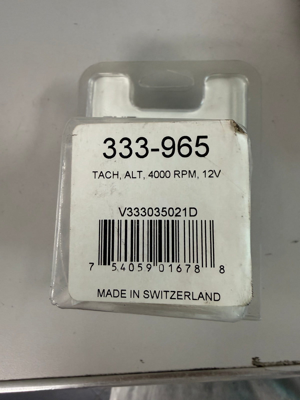VDO 333-965 Cockpit International Series Electrical Programmable Tachometer