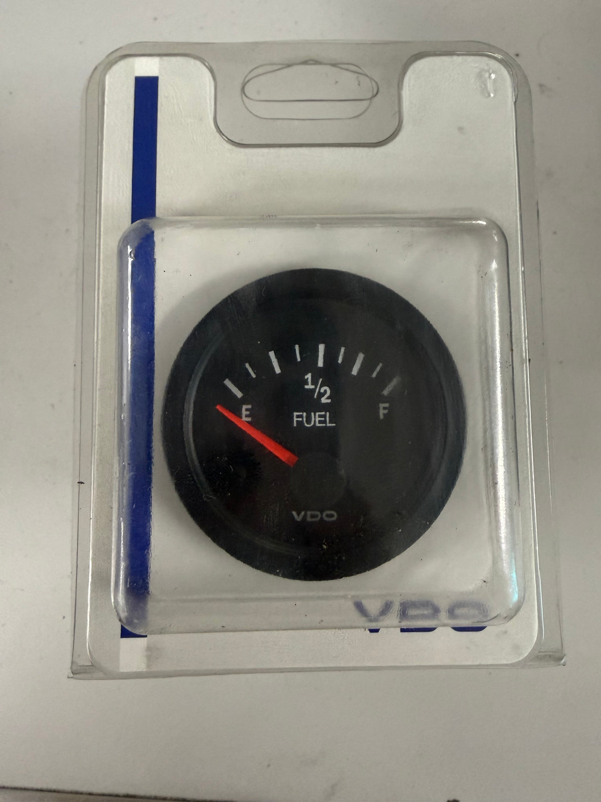VDO 301-107 Vision Black Series Electrical Fuel Level Gauge designed specifically for VDO tube-type sending units