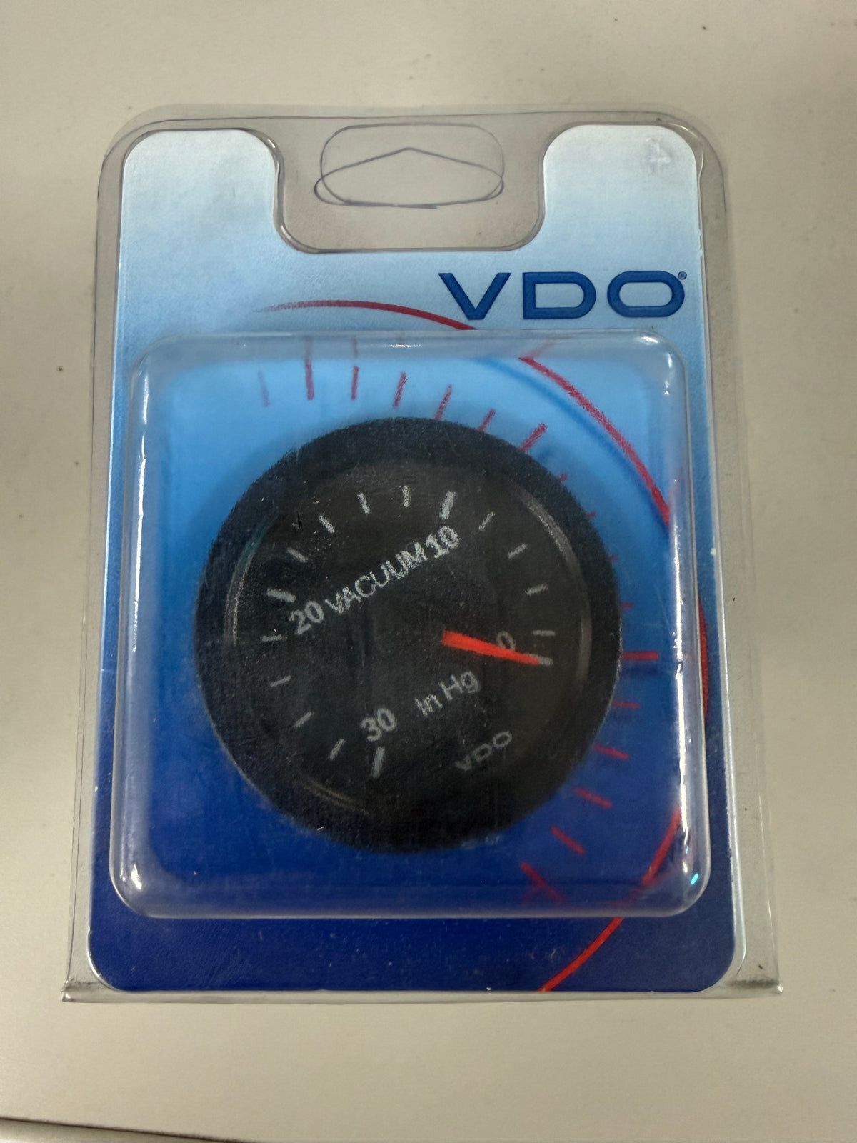 VDO  Vision Black Series Mechanical Vacuum Gauge #150-151