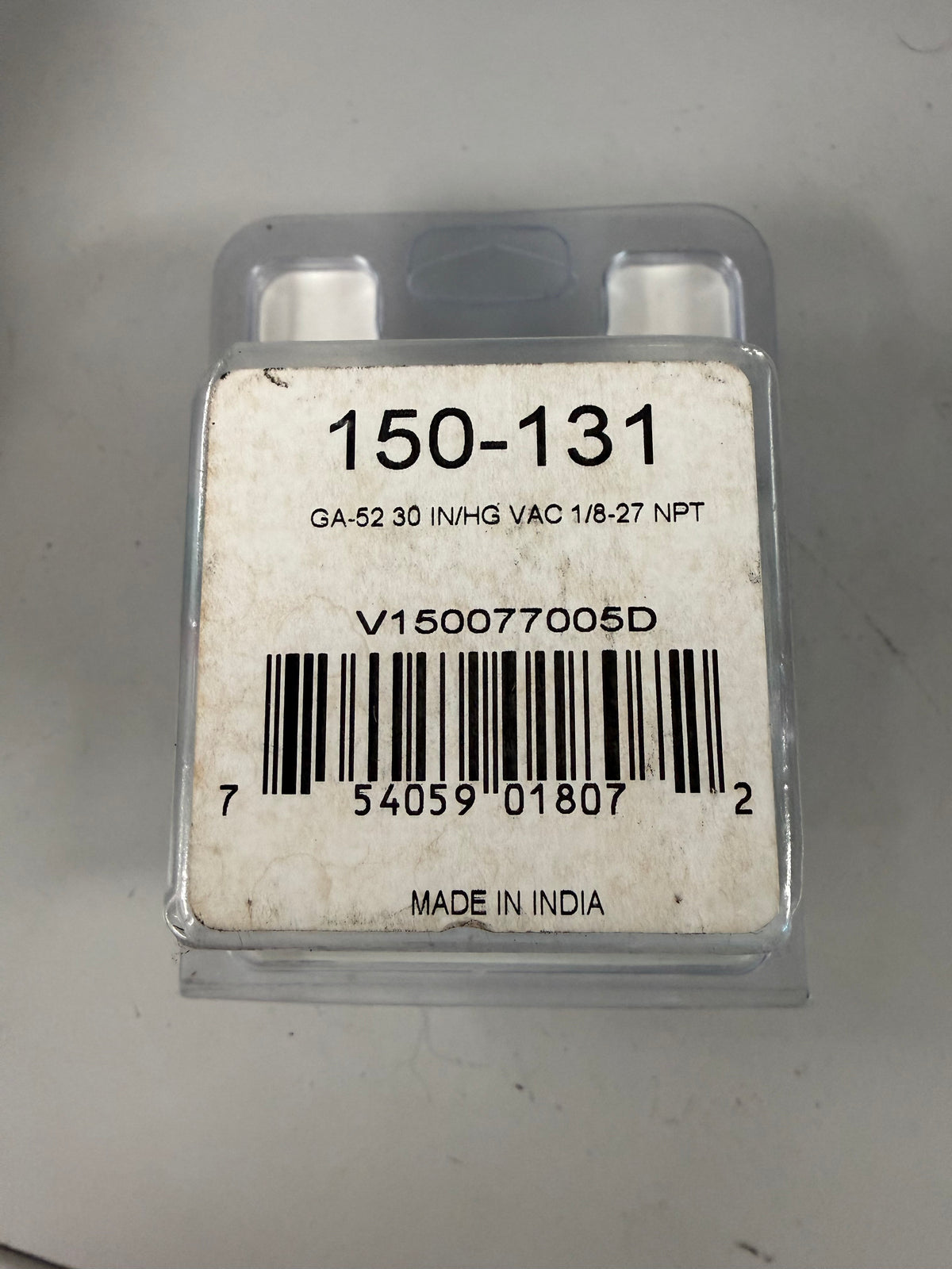 VDO  Vision Black Series Mechanical Vacuum Gauge #150-151