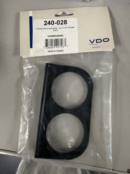 VDO Two-Hole Under-Dash Gauge Mounting Bracket #240-028