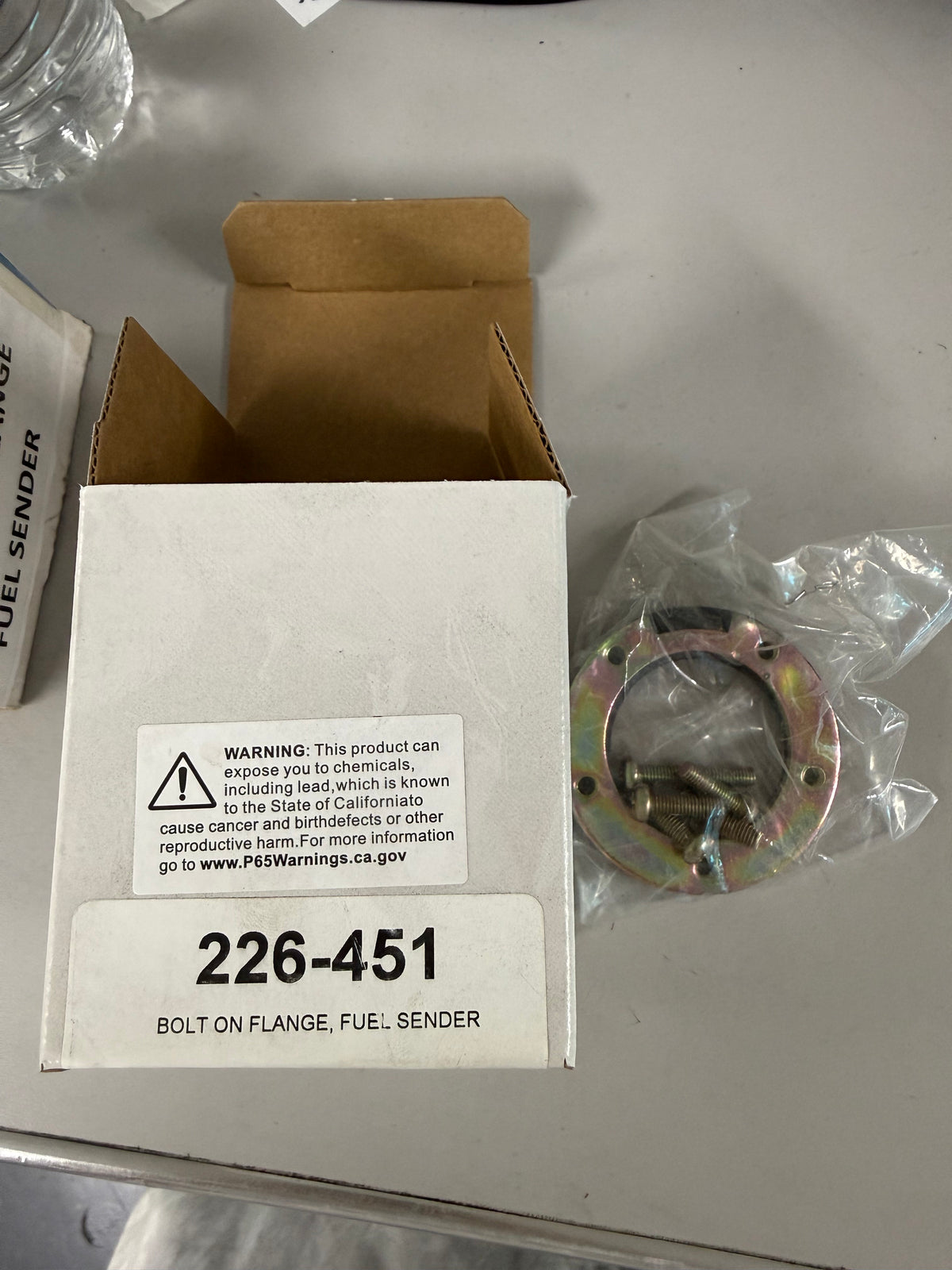 VDO  universal 5-hole mounting flange kit #226-451