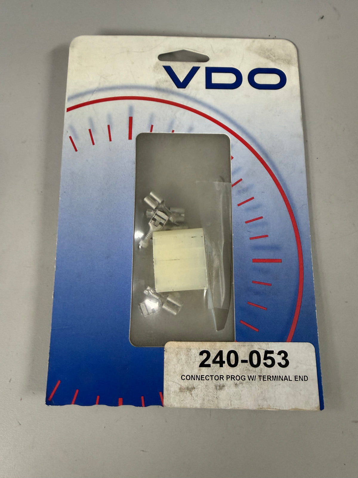 VDO 6-pole wiring connector kit complete with terminals designed for VDO speedometers and tachometers #240-053