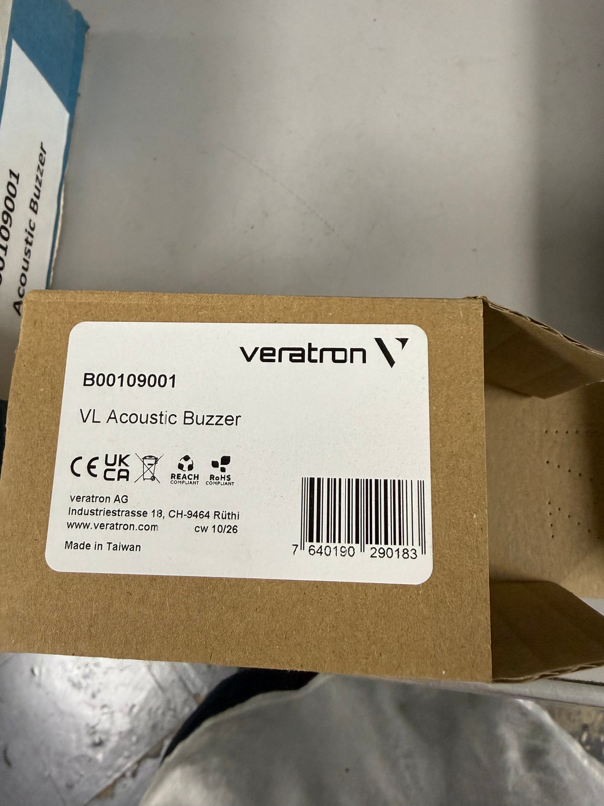 Veratron ViewLine Acoustic Buzzer B00109001