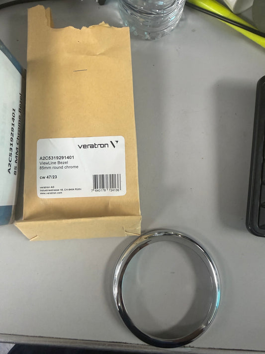 VL Chrome Bezel Round 85MM #A2C5319291401