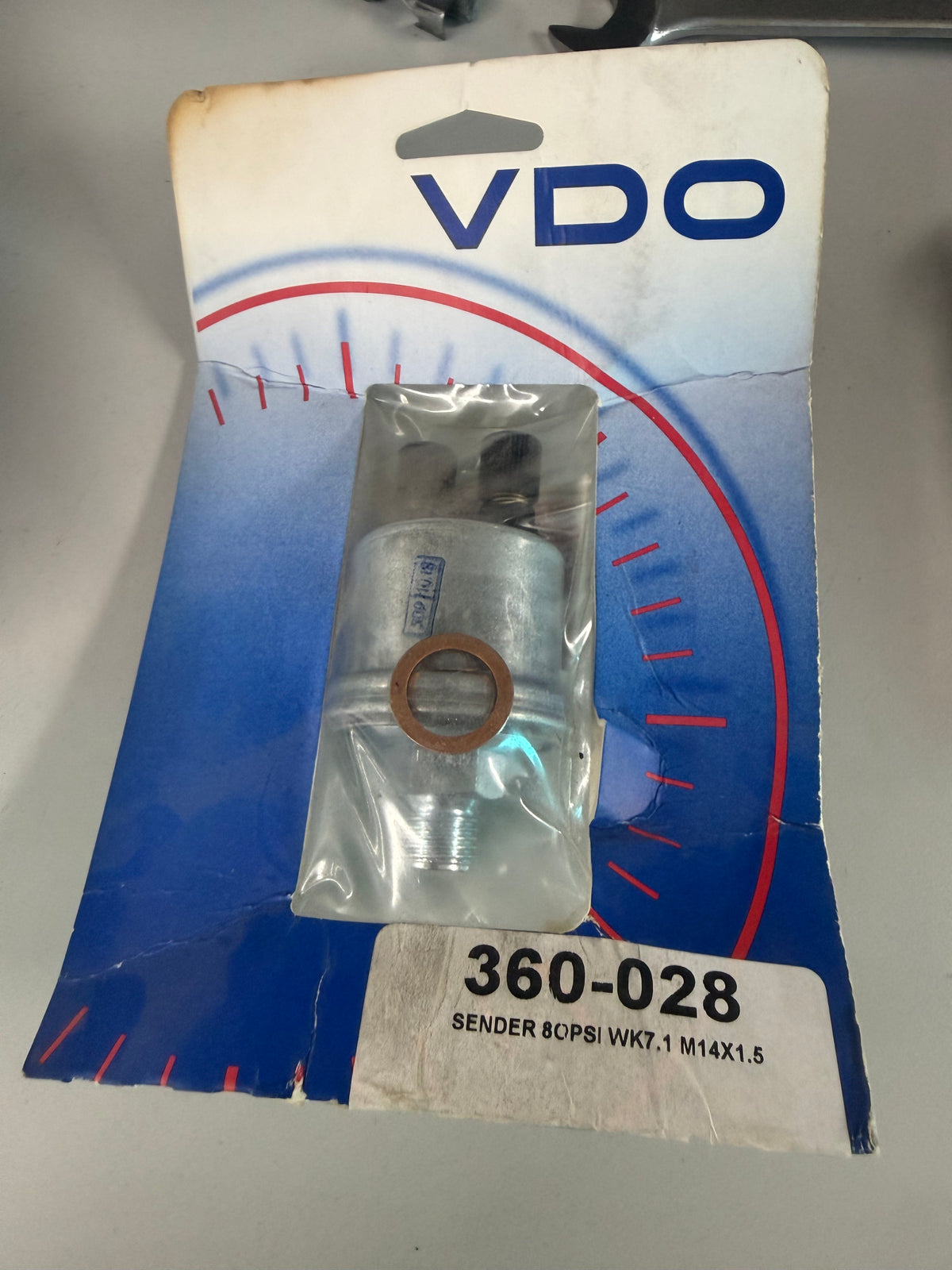 VDO SENDER PRERSS 80PSI WC7.1 M14X1.5 30/28 #360-028
