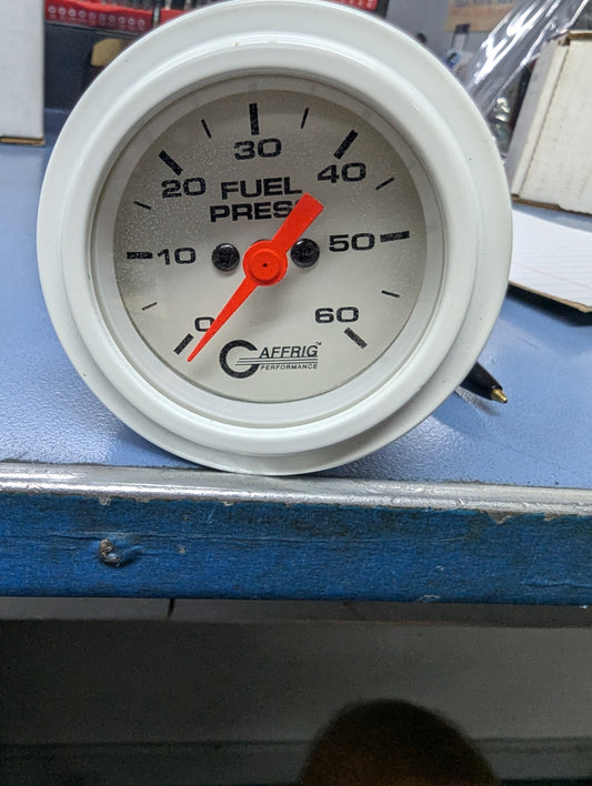 Gaffrig Fuel Pressure Gauge 0-60 Psi