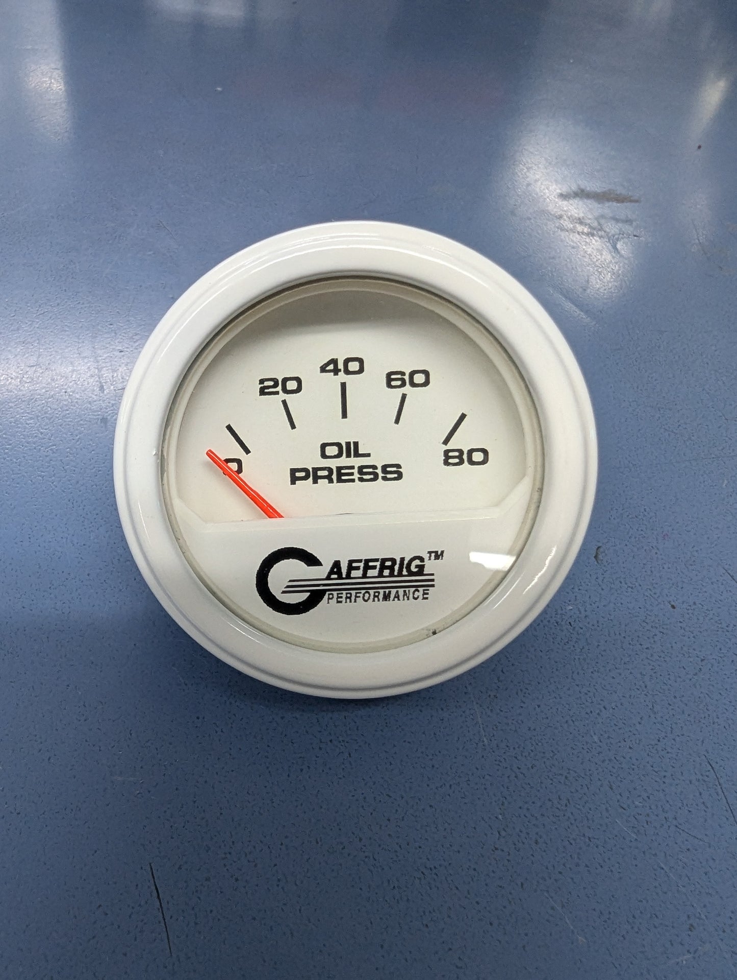 Gaffrig Oil Pressure 0-80 Psi