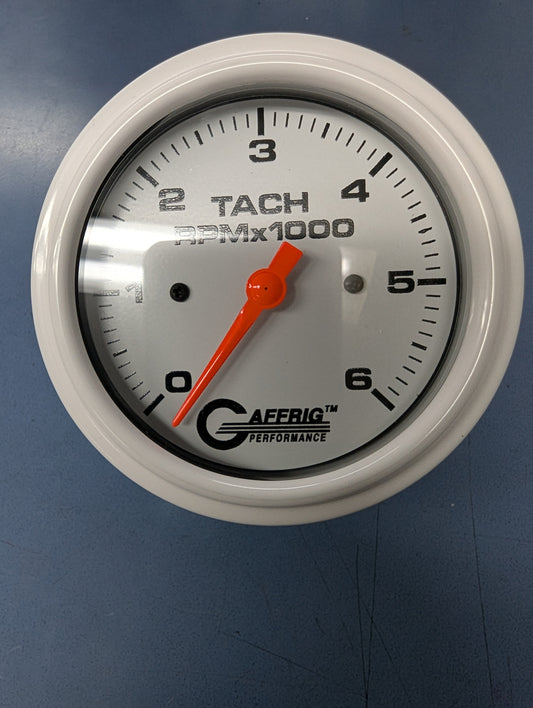 Gaffrig Tachomter 6000 Rpm White