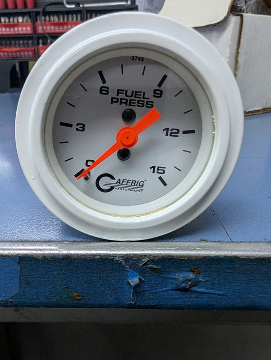 Gaffrig Fuel Pressure 0-15 Psi