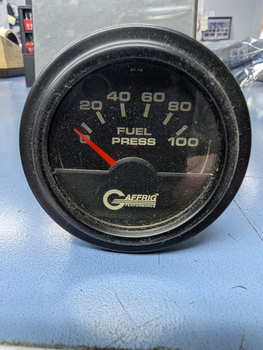 Gaffrig Fuel Pressure 0-100 Psi