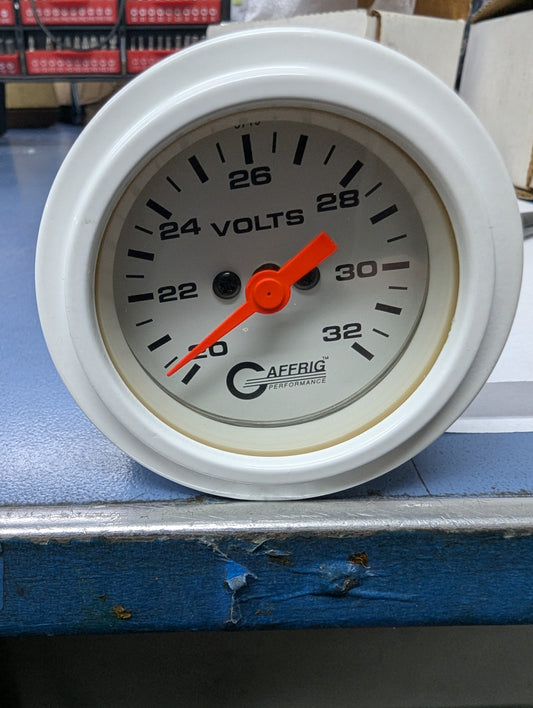 Gaffrig Voltage Gauge 24 Volt