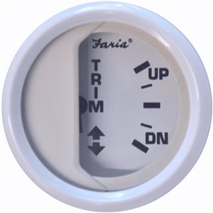 Faria Dress White Trim Gauge Yamaha 1997-2000 - 13190