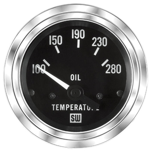 Medidor de temperatura de aceite de lujo 100-280F - 82115 