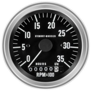 Deluxe Tachometer w/Hourmeter 3500RPM - 82622