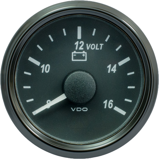 Voltímetro SingleViu de 52 mm para sistemas de 12 V sin arnés - A2C3832770001 