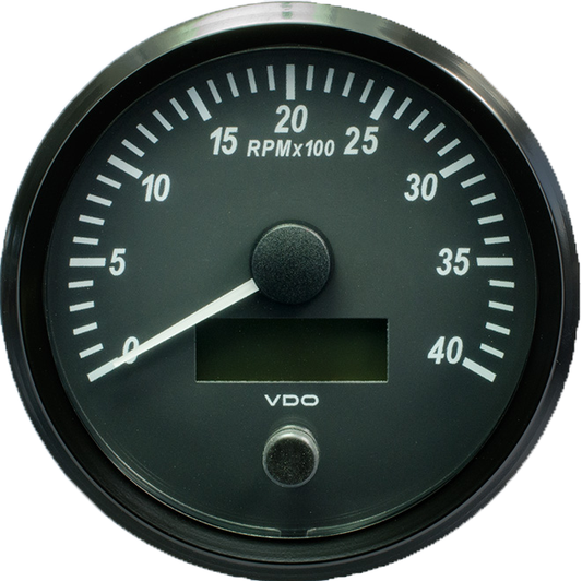 SingleViu 100mm 4000RPM tachometer without harness - A2C3832800001