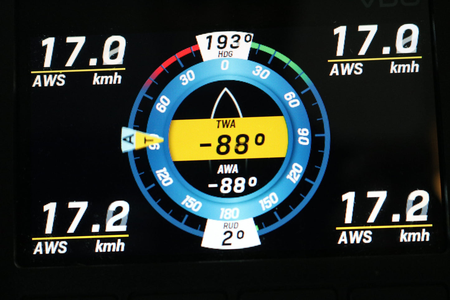 Veratron Marine OceanLink TFT 4.3 Inch Display J1939/NMEA2000/ANALOG - A2C1352150001