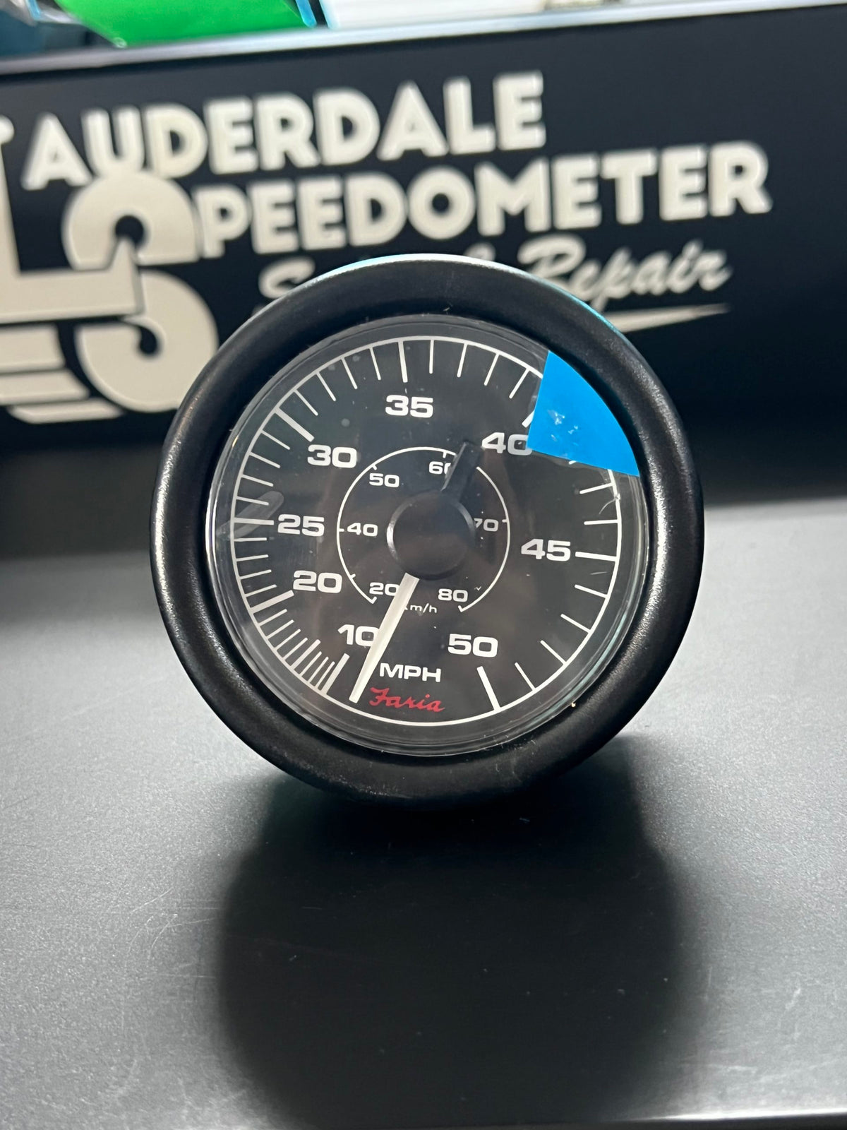 Speedometer Shopping Faria Speedometer 50 MPH – Lauderdale Speedometer & Compass